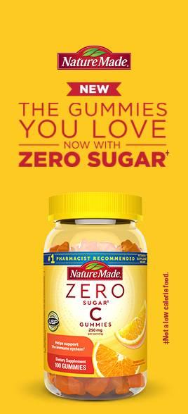 Zero Sugar‡ Vitamin C Gummies 250 Mg Per Serving