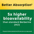 Better Absorption‡ Berberine Phytosome 550 mg Capsules |