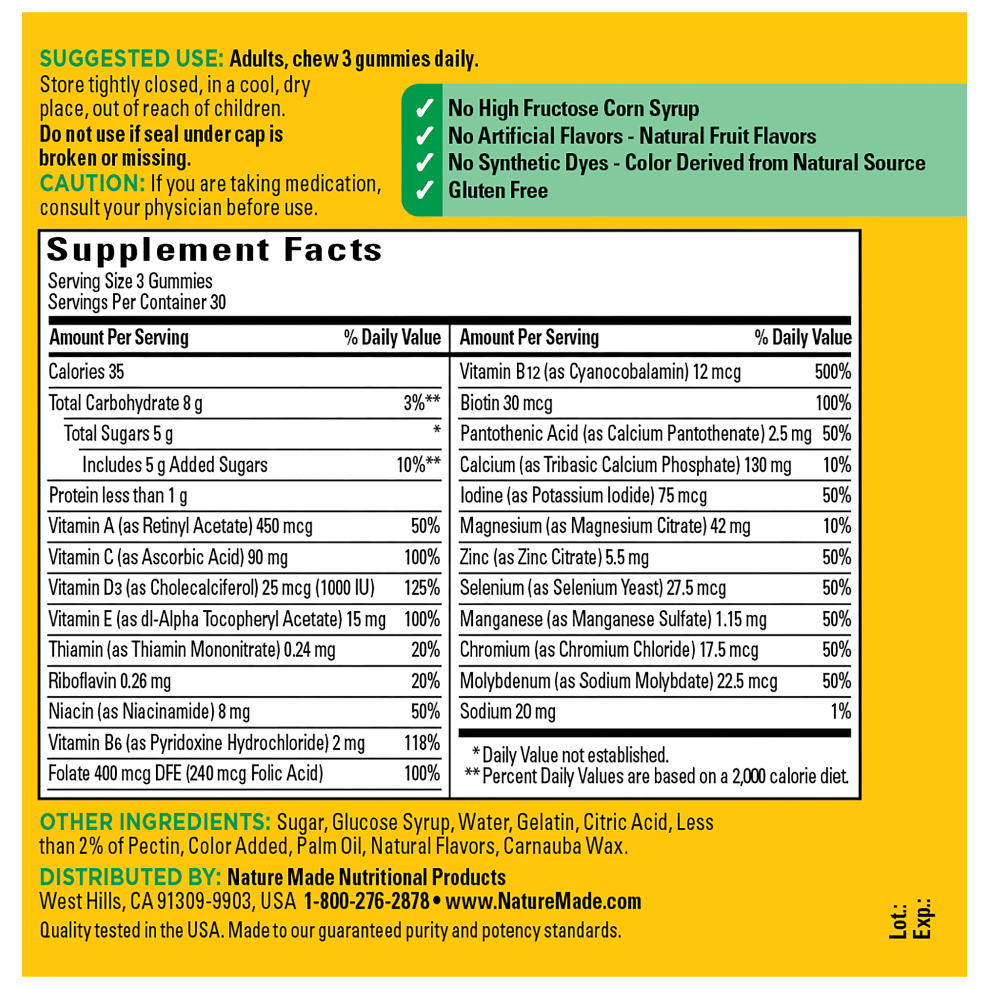 Product Ingredients Callout