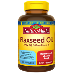 Flaxseed Oil 1000 mg Softgels