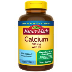 Calcium 600 mg with Vitamin D3 Softgels