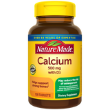 Calcium 500 mg with Vitamin D3 Tablets