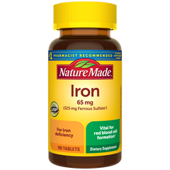 Iron 65 mg Tablets (325 mg Ferrous Sulfate)