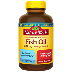 Burp-Less♦ Fish Oil 1000 mg Softgels