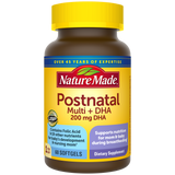 Postnatal Multivitamin + 200 mg DHA Softgels