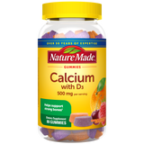 Calcium Gummies 500 mg per serving with Vitamin D3