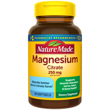 High Absorption Magnesium Citrate 250 mg Softgels