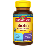 Biotin Maximum Strength‡ 5000 mcg Softgels