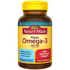 Algae Omega-3 540 mg Softgels