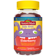 Kids First® Elderberry with Vitamin C and Zinc Gummies