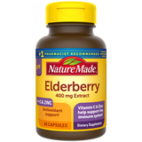 Elderberry Capsules with Vitamin C and Zinc