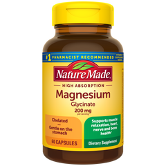 High Absorption Magnesium Glycinate Capsules 200 mg