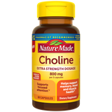 Choline Extra Strength Dosage 800 Mg Per 3 Capsules