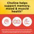 Choline Extra Strength Dosage 800 Mg Per 3 Capsules | 